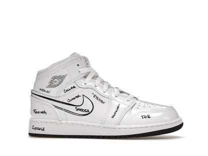 Jordan 1 Mid Schematic