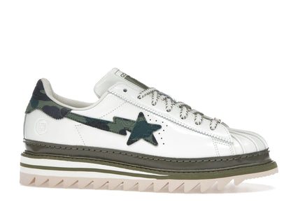 Adidas Superstar CLOT by Edison Chen x Bape Off White