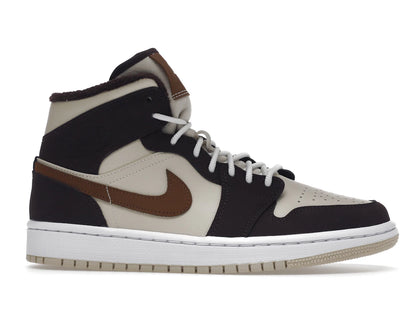 Jordan 1 Mid SE Brown Basalt Oatmeal
