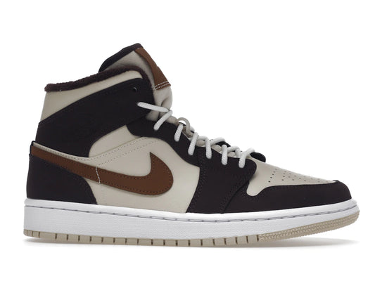 Jordan 1 Mid SE Brown Basalt Oatmeal