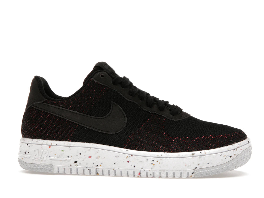 Nike Air Force 1 Low Crater Flyknit Black White