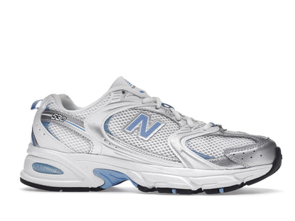 New Balance 530 White Carolina Blue