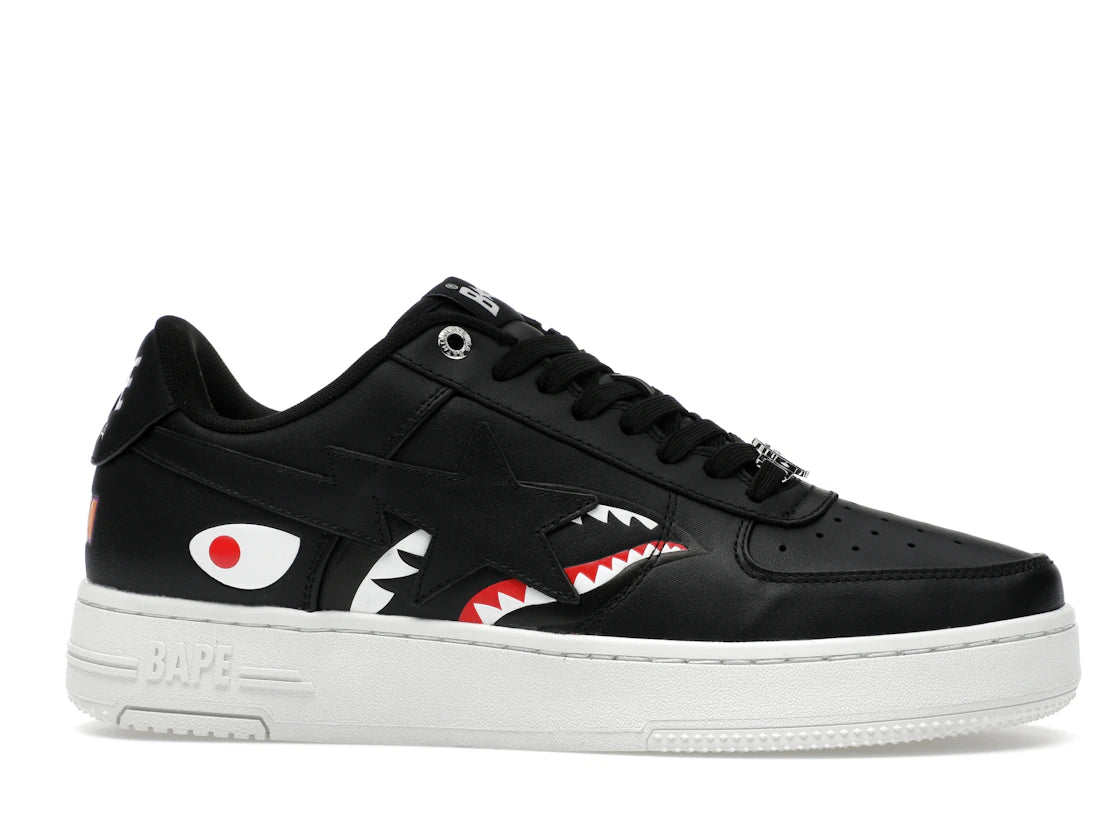 A Bathing Ape Bape Sta Low Shark Pack Black