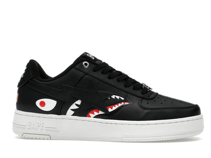 A Bathing Ape Bape Sta Low Shark Pack Black