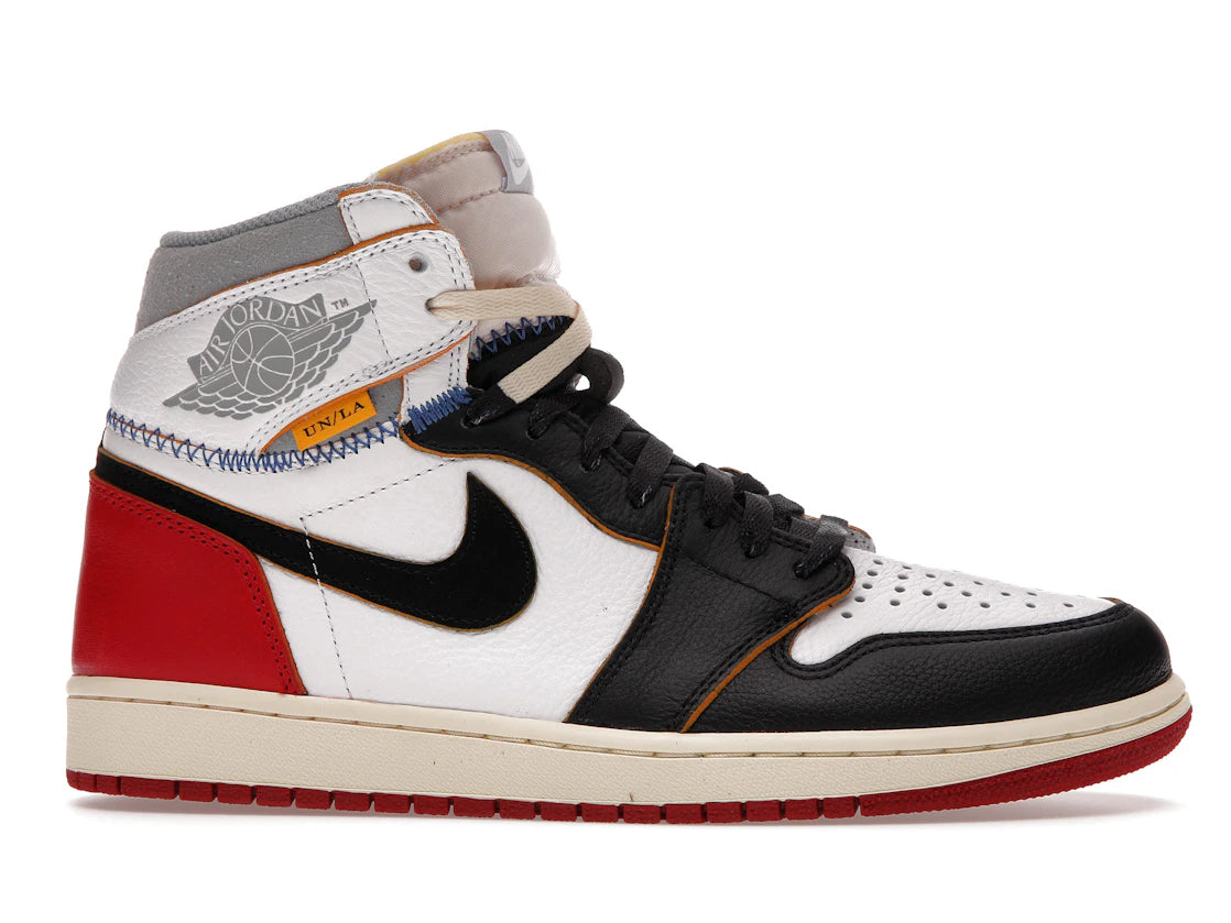 Jordan 1 Retro High Union Los Angeles Black Toe Midweek Heat V2