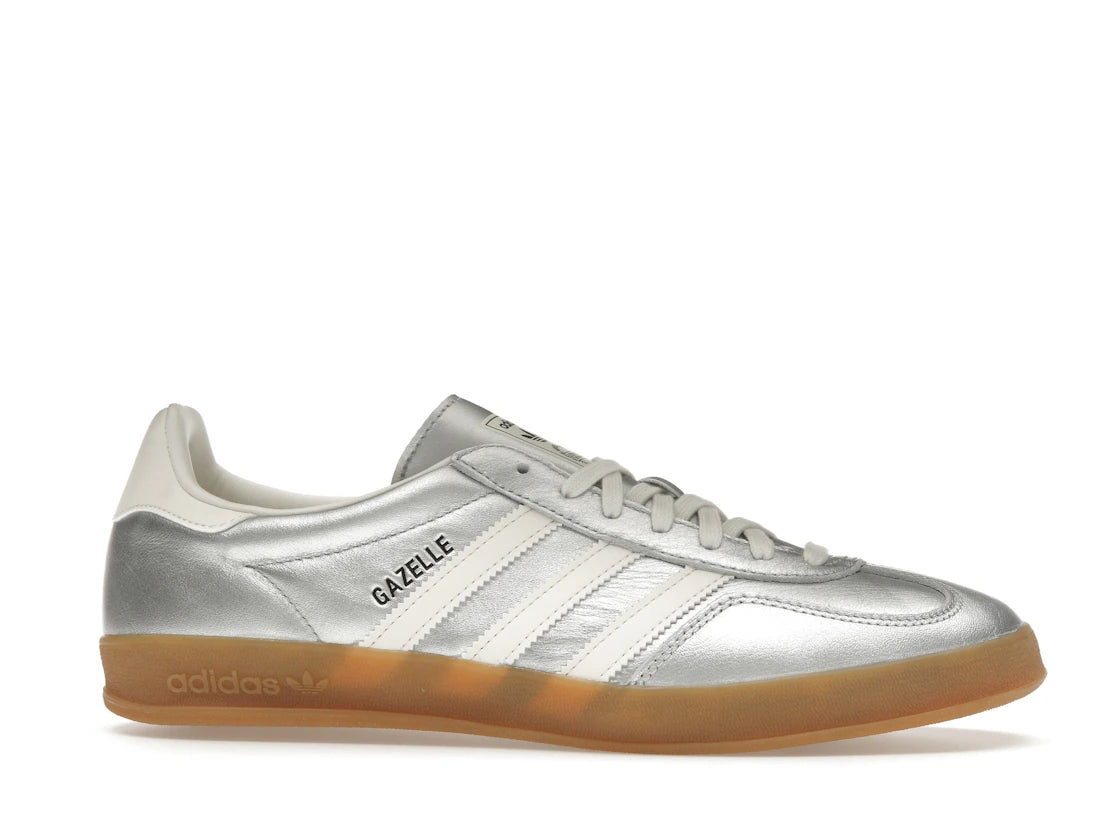 adidas Gazelle Indoor Silver Metallic Core White