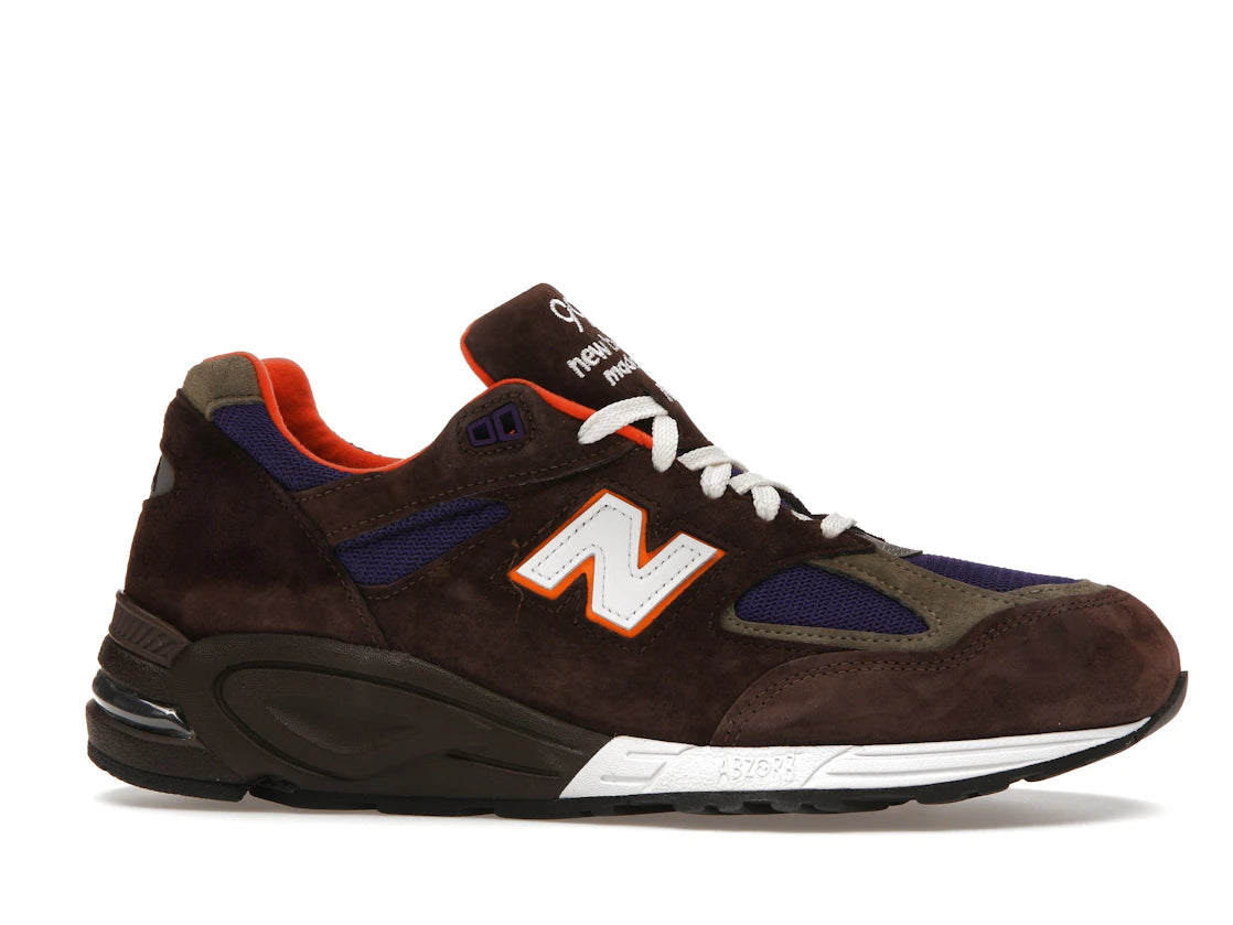New Balance 990v2 MiUSA Brown Purple