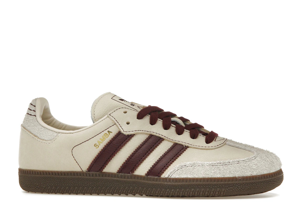 adidas Samba OG Wonder White Maroon