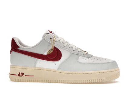 Nike Air Force 1 Low '07 SE Just Do It Photon Dust Team Red