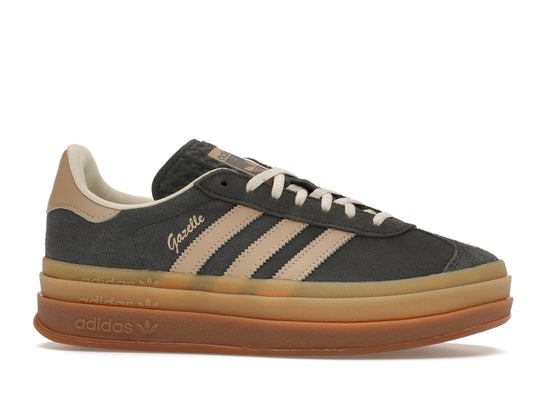 adidas Gazelle Bold Gray Magic Beige Gum (Women's)