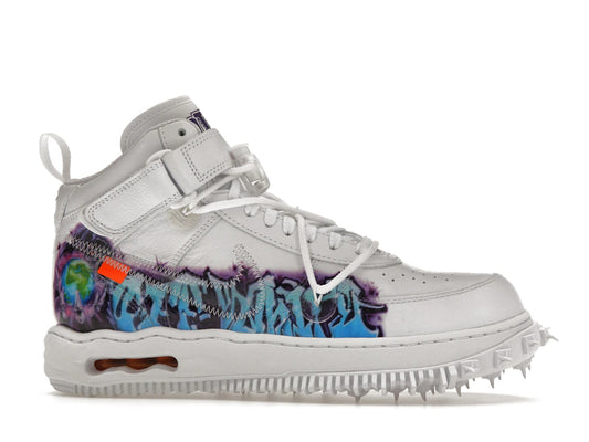 Nike Air Force 1 Mid Off-White Graffiti White