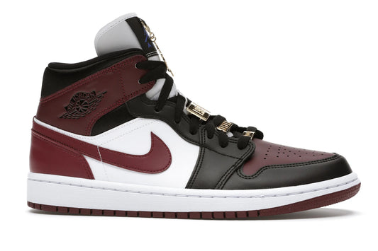 Jordan 1 Mid SE Black Dark Beetroot