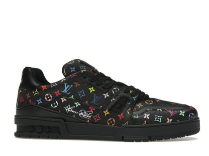 Louis Vuitton LV Trainer Takashi Murakami Black