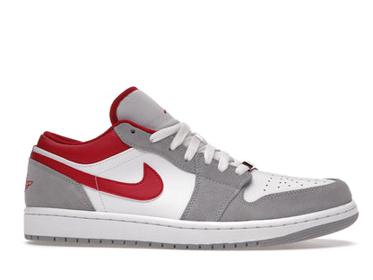 Jordan 1 Low SE Light Smoke Grey Gym Red