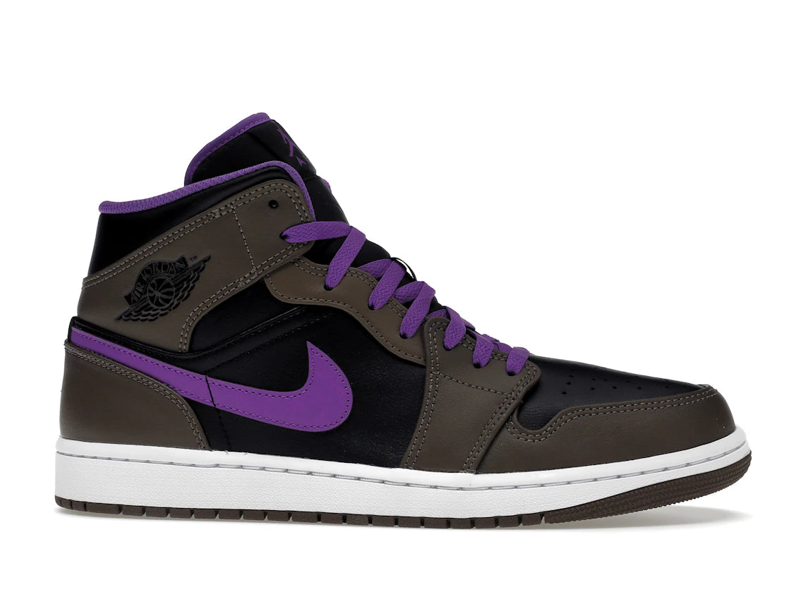 Jordan 1 Mid Purple Mocha