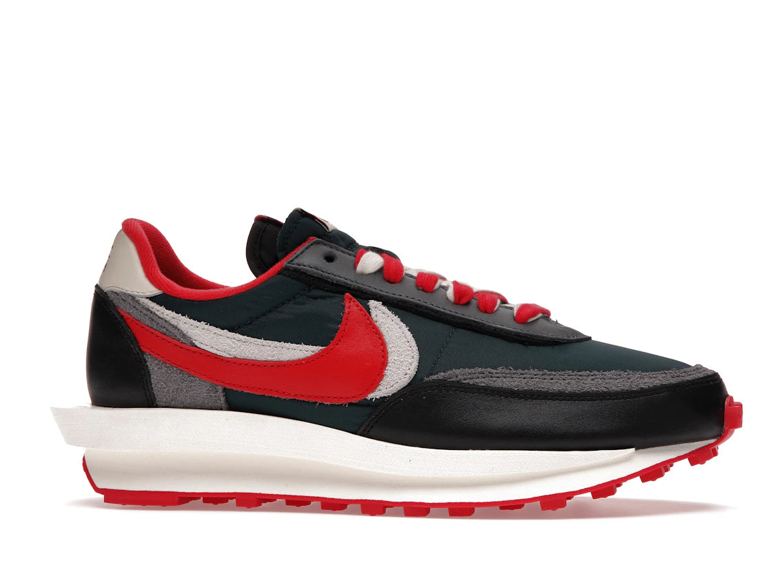 Nike LD Waffle sacai Undercover Midnight Spruce University Red