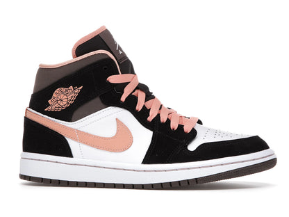 Jordan 1 Mid Peach Mocha