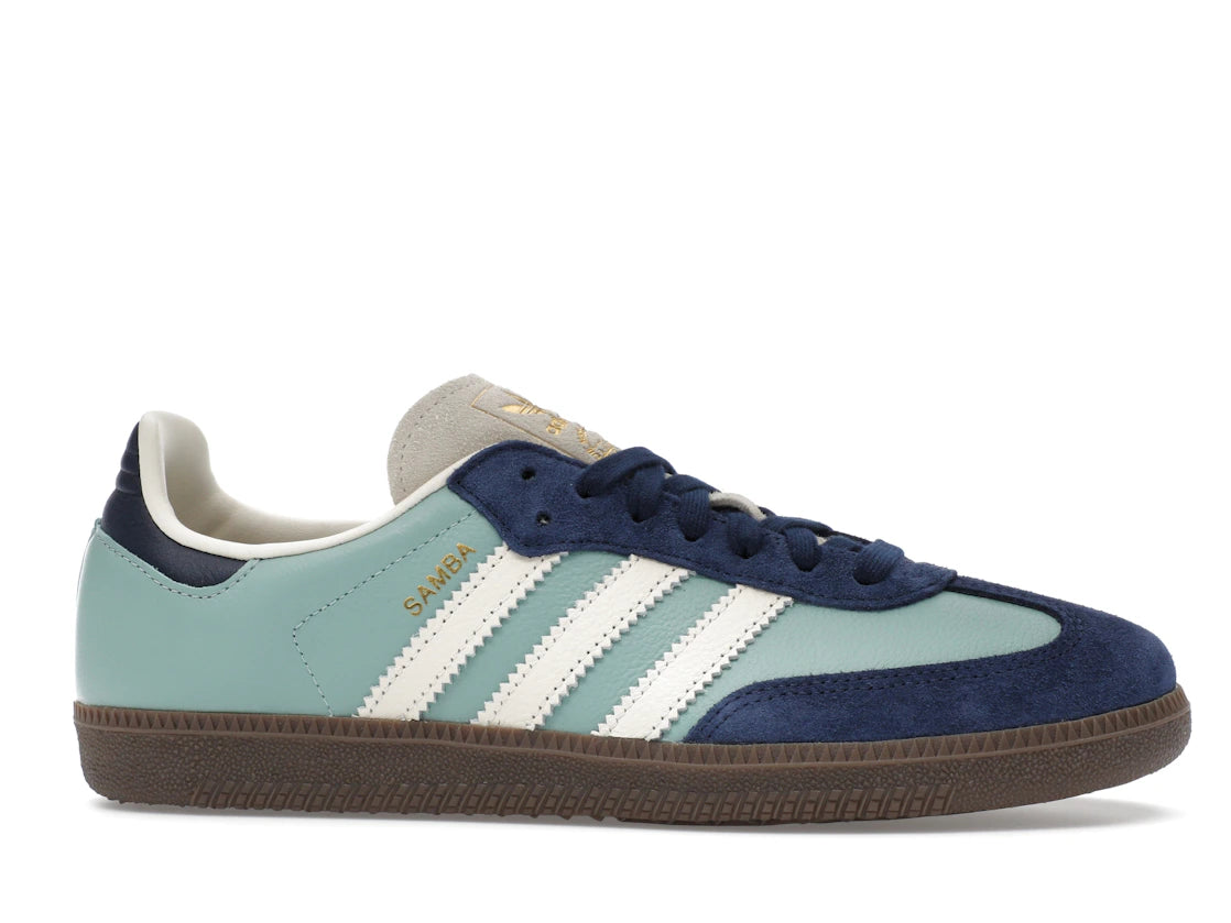 adidas Samba OG Hazy Green Night Indigo