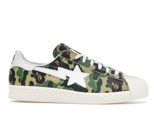 Adidas Superstar Bape ABC Camo Green
