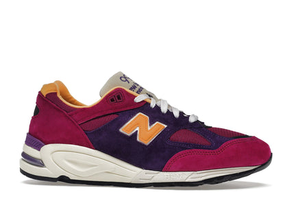 New Balance 990v2 MiUSA Teddy Santis Purple Yellow