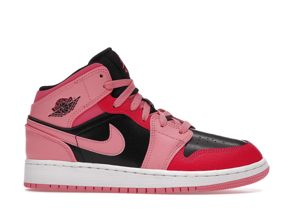 Jordan 1 Mid Coral Chalk