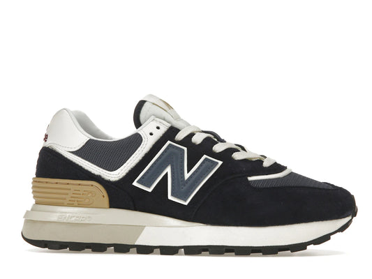 New Balance 574 Navy White Beige