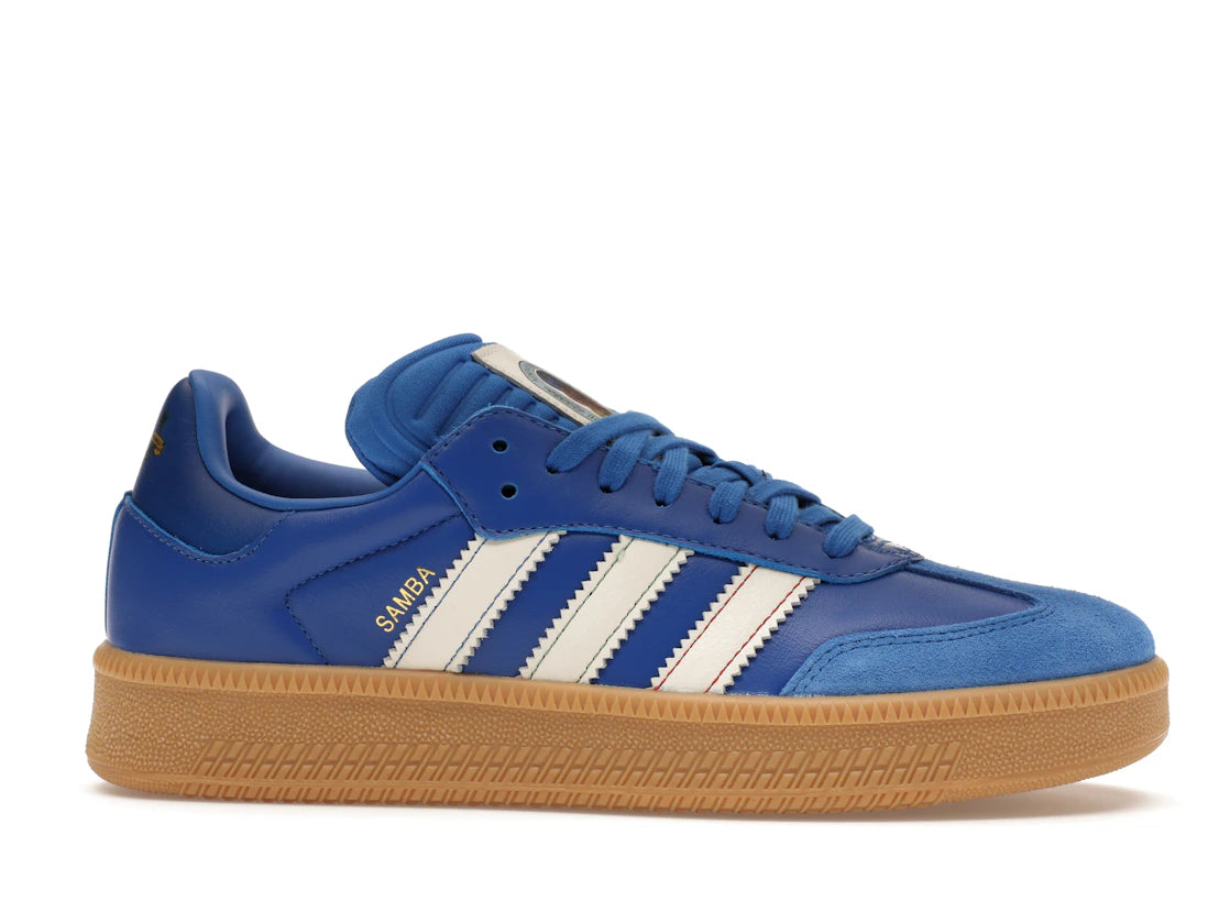adidas Samba XLG Bleu Blanc Gomme (Homme)