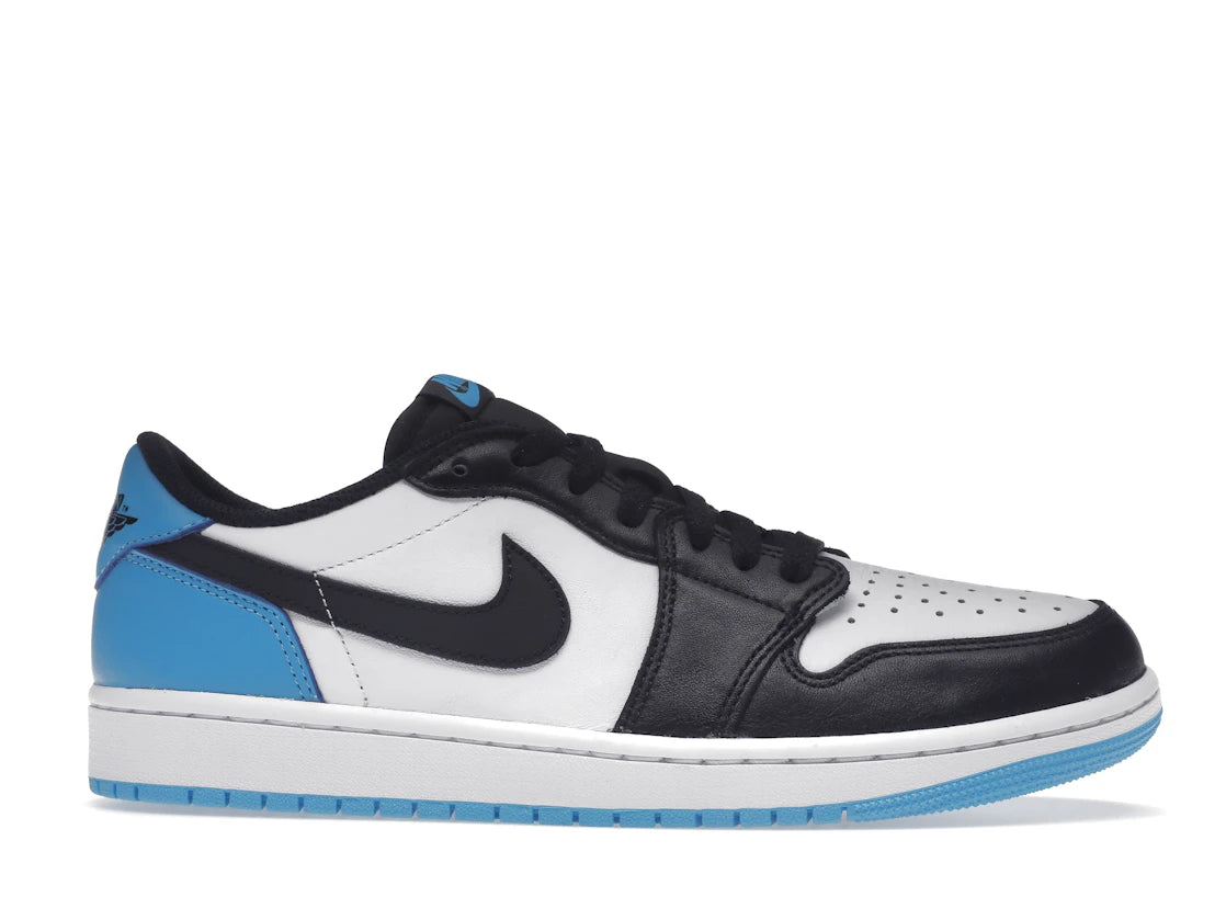 Jordan 1 Retro Low OG Black Dark Powder Blue