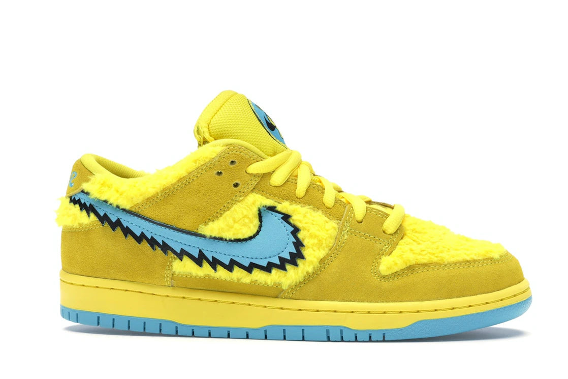 Nike SB Dunk Low Grateful Dead Bears Opti Yellow