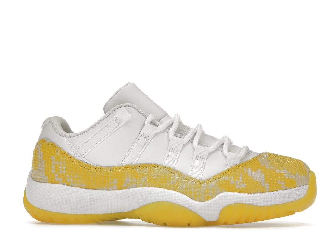 Jordan 11 Retro Low Yellow Snakeskin