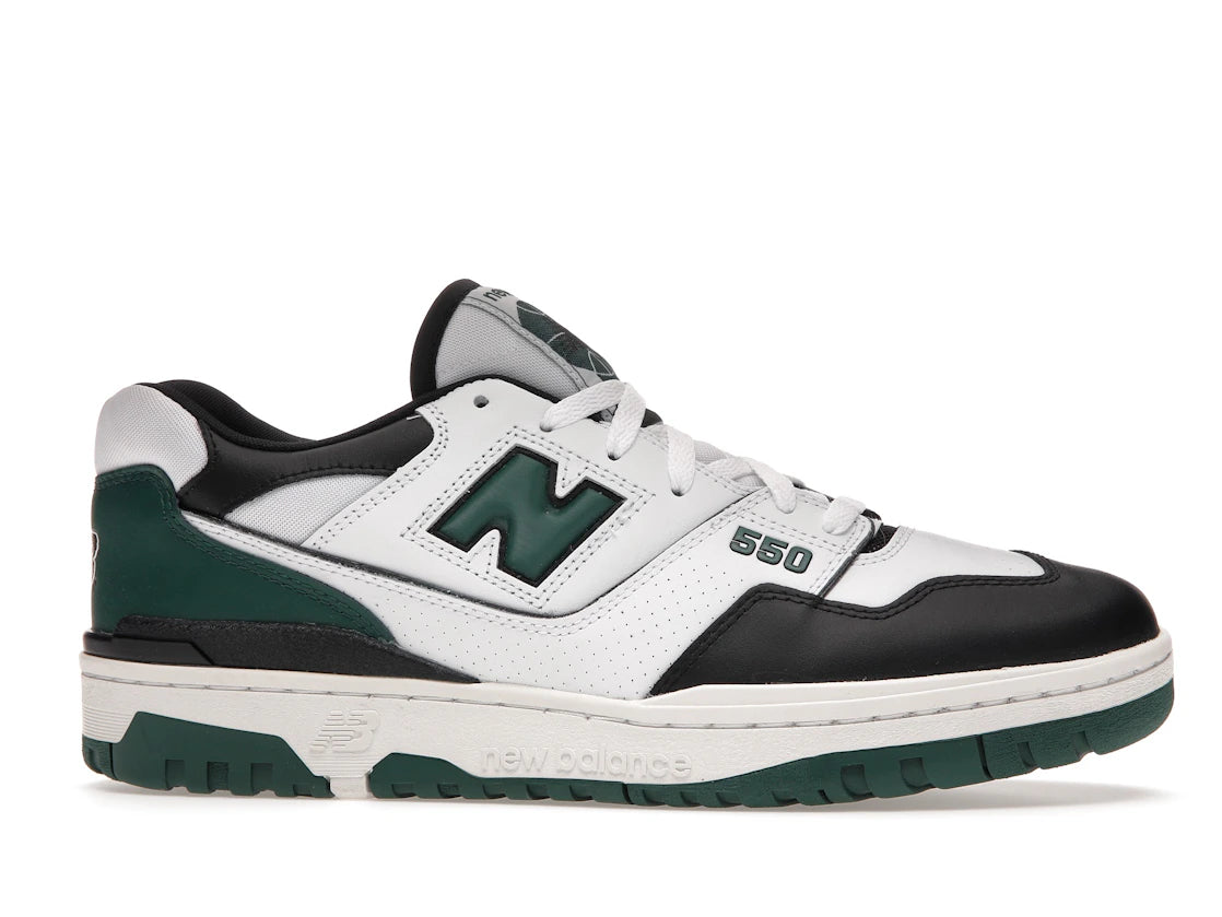 New Balance 550 White Green Black