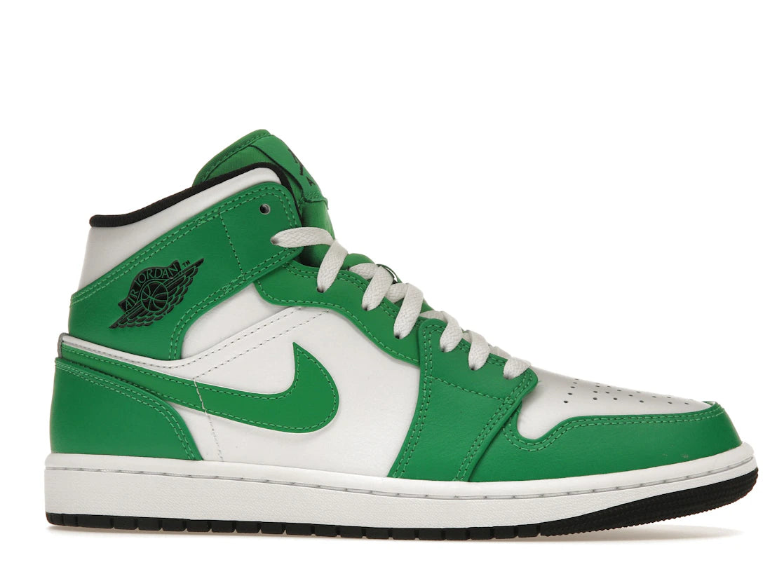 Jordan 1 Mid Lucky Green
