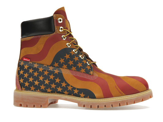 Timberland 6" Boot Supreme Stars & Stripes Wheat