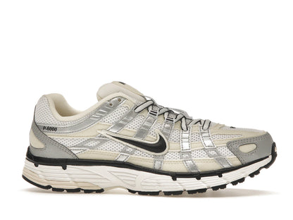Nike P-6000 Coconut Milk Metallic Silver