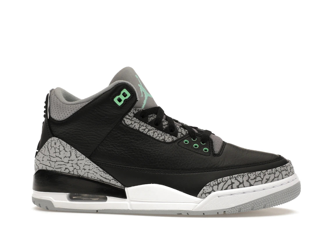 Jordan 3 Retro Green Glow