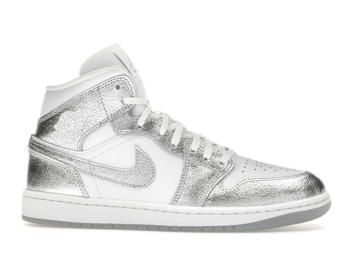 Jordan 1 Mid SE Metallic Silver