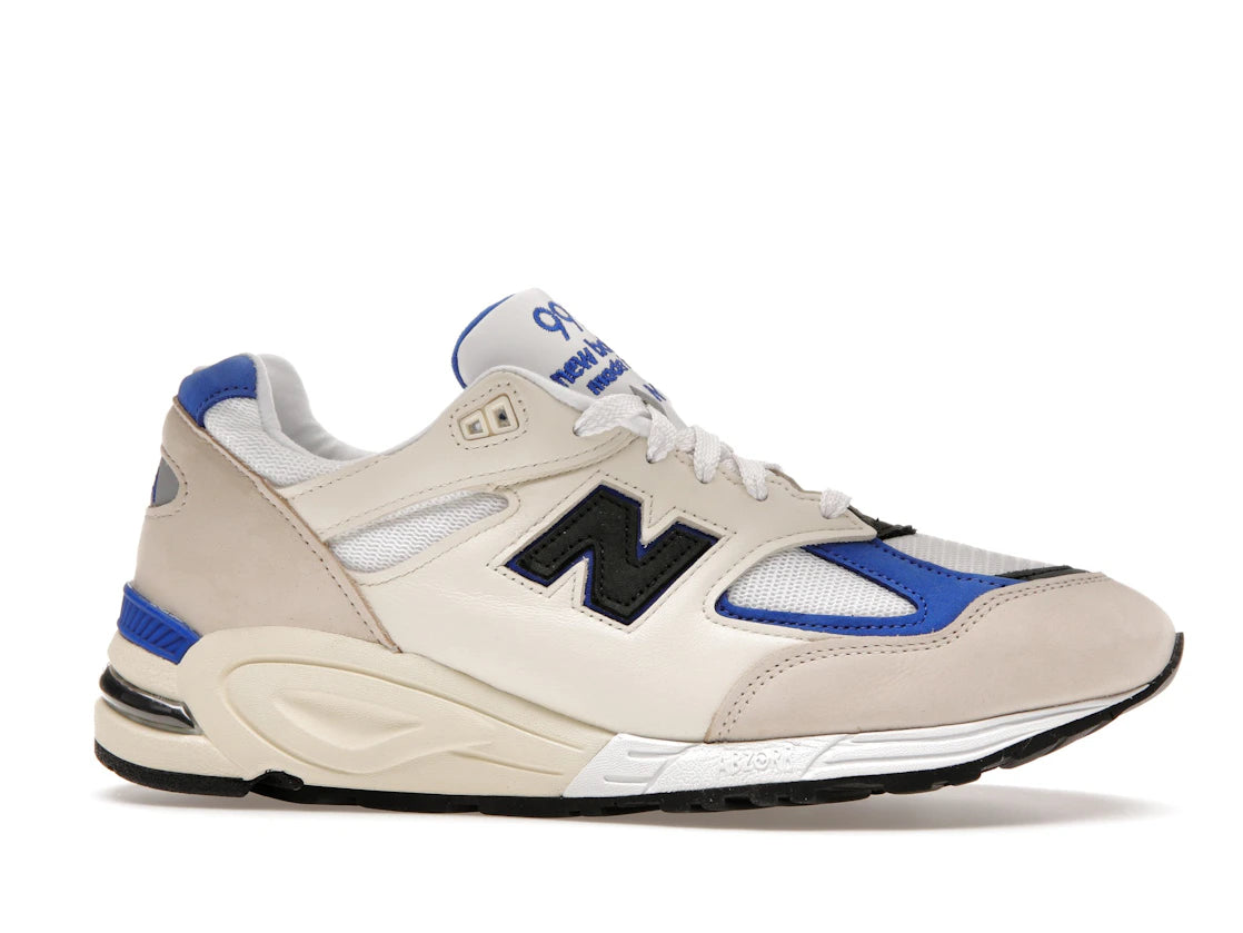 New Balance 990v2 MiUSA White Blue