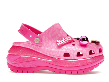 Crocs Classic Mega Crush Clog Barbie The Movie Electric Pink