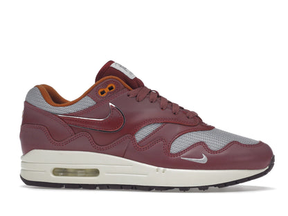 Nike Air Max 1 Patta Waves Rush Maroon (without Bracelet)
