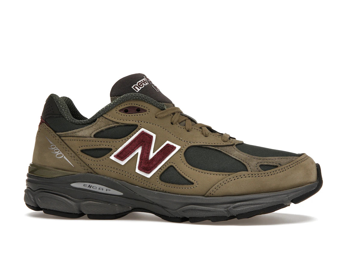 New Balance 990v3 MiUSA Teddy Santis Green Purple