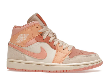 Jordan 1 Mid Apricot Orange