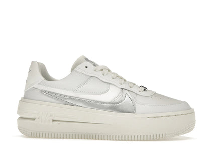 Nike Air Force 1 PLT.AF.ORM Summit White Metalic Silver