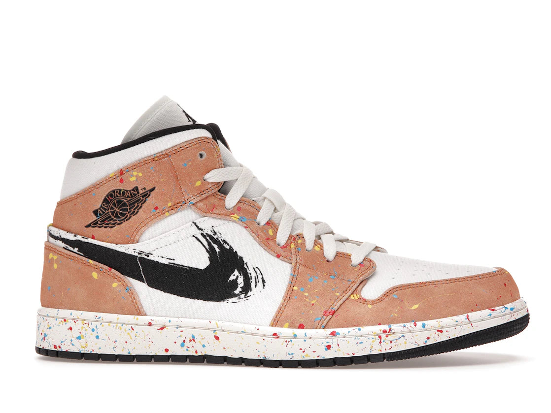 Jordan 1 Mid SE Brushstroke