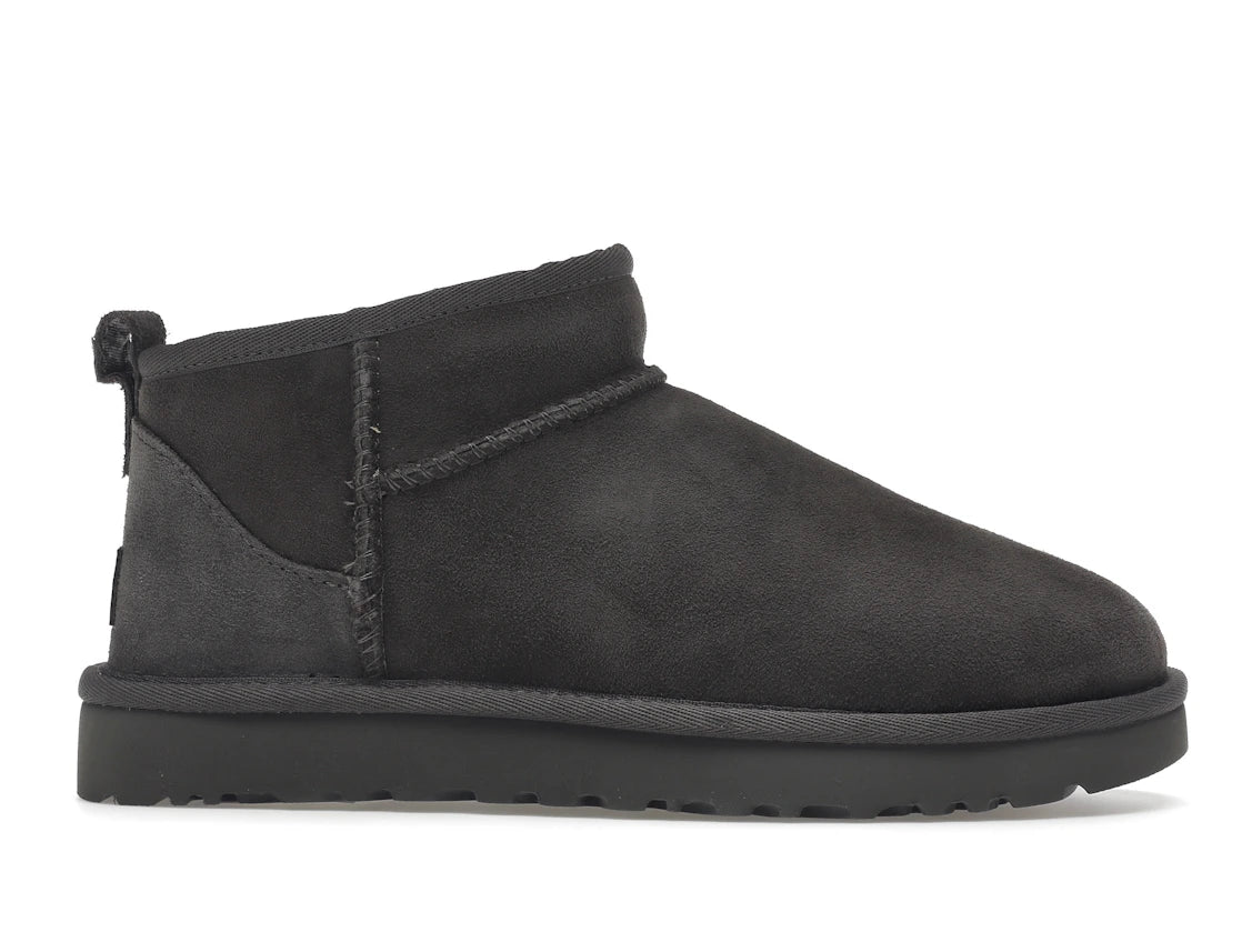 Bottes UGG Classic Ultra Mini grises (Femme)