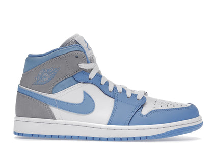 Jordan 1 Mid University Blue Grey