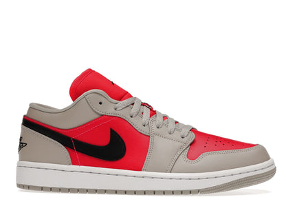 Jordan 1 Retro Low Light Iron Ore Siren Red