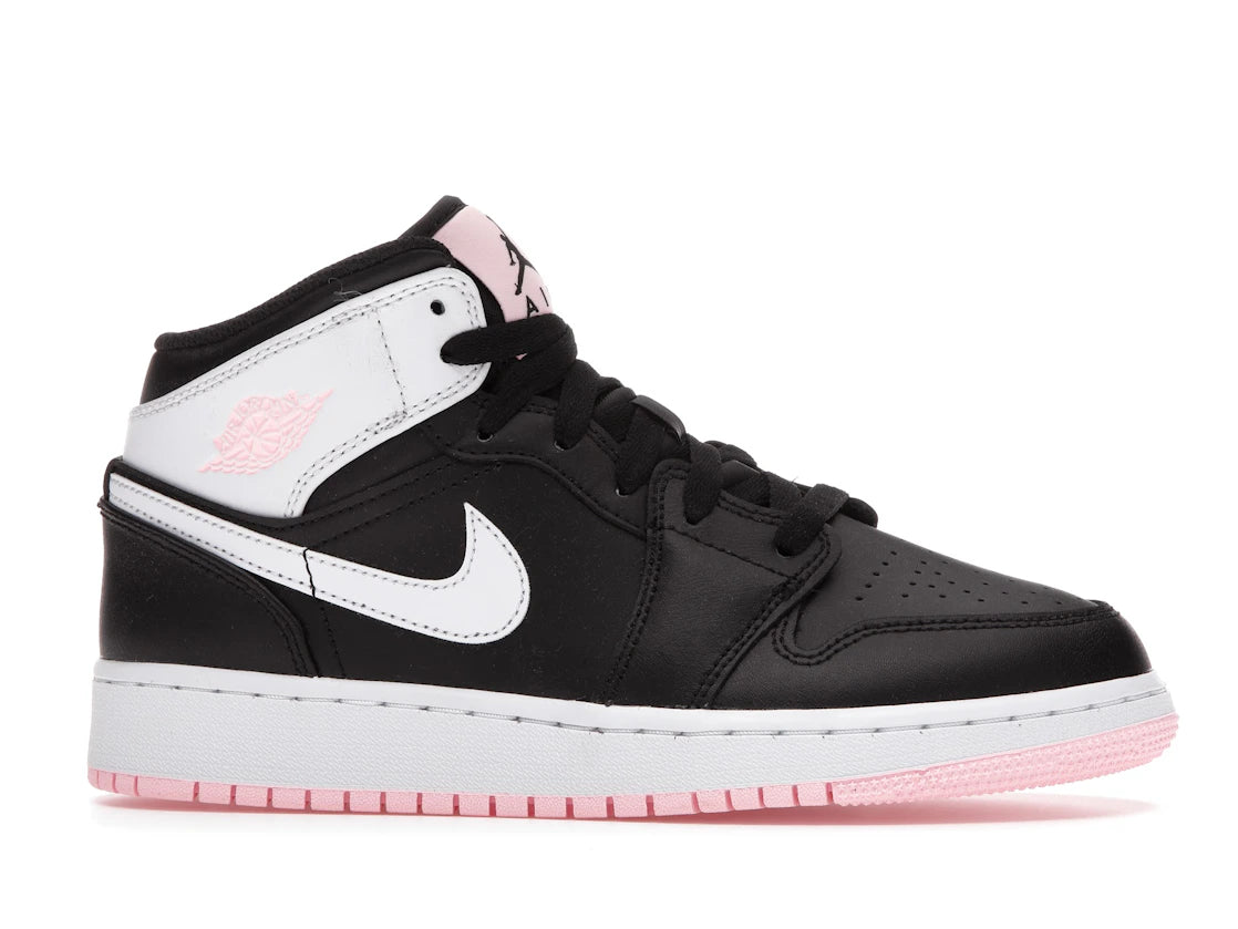 Jordan 1 Mid Arctic Pink Black