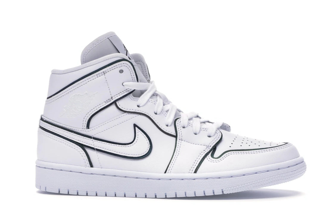 Jordan 1 Mid Iridescent Reflective White
