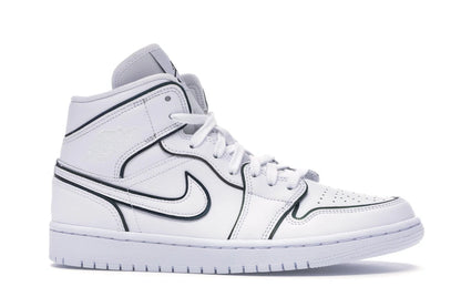 Jordan 1 Mid Iridescent Reflective White