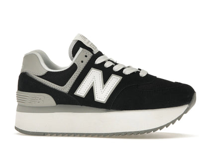New Balance 574 Plus Black Grey